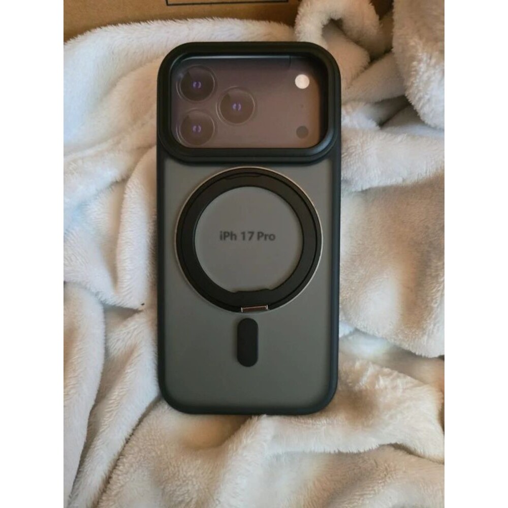 Protective phone case for Apple iPhone 17 Pro with MagSafe ring and camera slide